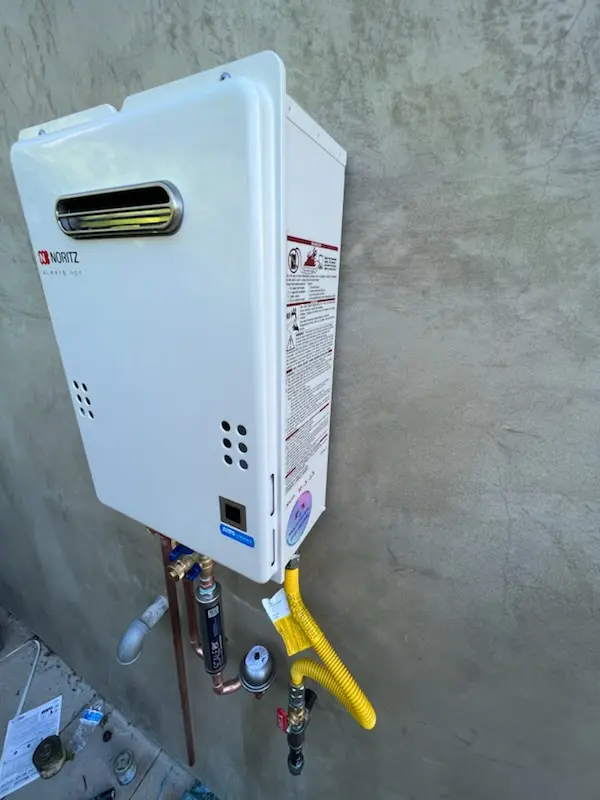 Tankless water heater installation for North Laurel homes