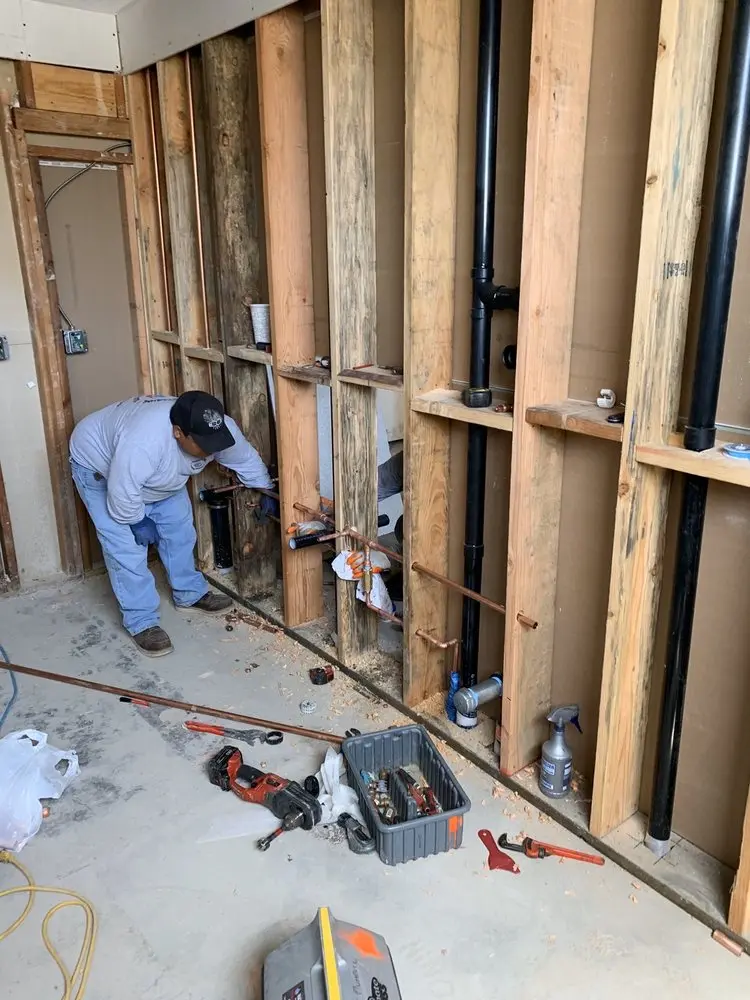 Commercial rough-in plumbing for Commercial Plumbing in North Laurel